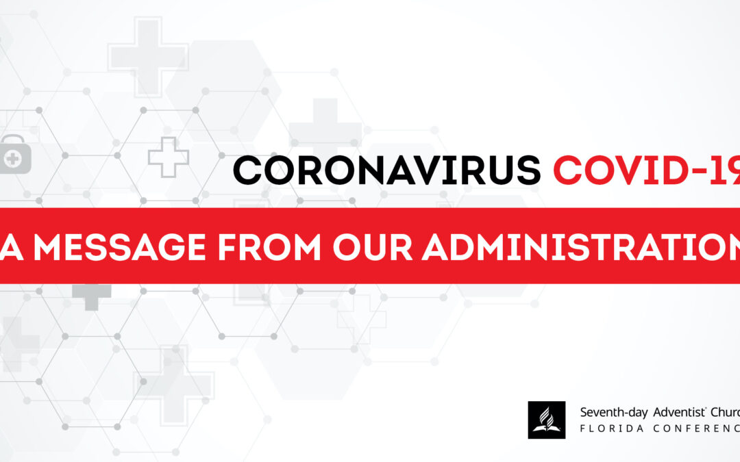 Coronavirus – Message from Administration